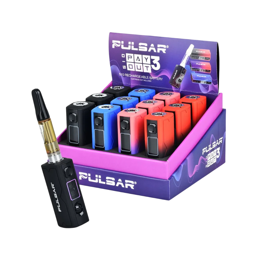 Pulsar Payout 3.0 Variable Voltage Vape Battery | Stonez Vape Shop