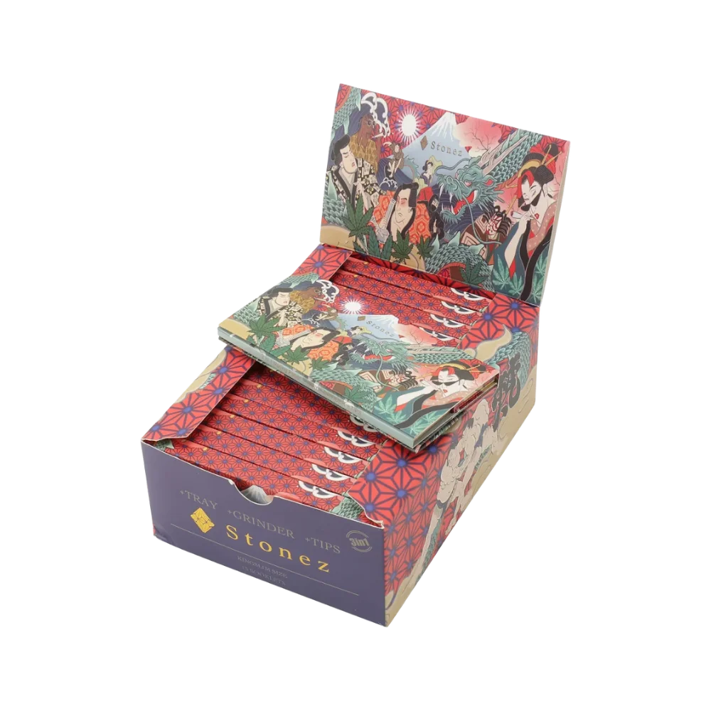 Stonez 浮世絵ローリングペーパー 3 in 1 v1 | Stonez Vape Shop